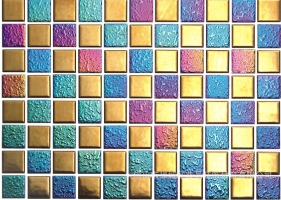 Mosaic Glass Ceramic Tiles Tiles Ceramic màu sắc PVD Vacuum Chrome Ion Plating Machine