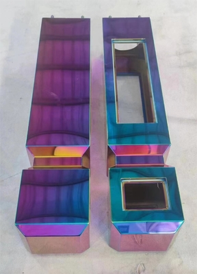 Bơm thép không gỉ Stainless Steel Sheet Colorful Pvd Titanium Gold Plating Machine