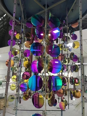 Bơm thép không gỉ Stainless Steel Sheet Colorful Pvd Titanium Gold Plating Machine