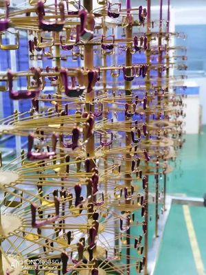 PVD Gold Titanium Gunmetal Coating Machine cho Thùng khăn và kệ