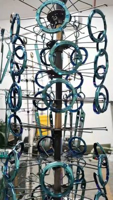 PVD Gold Titanium Gunmetal Coating Machine cho Thùng khăn và kệ