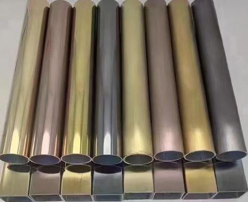 Máy phủ vàng bằng thép không gỉ PVD tự động Máy phủ chân không PVD cũ