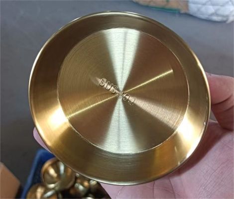 Phụ kiện phòng tắm, thiết bị vệ sinh, máy mạ chân không thép không gỉ dung tích lớn, màu vàng đen