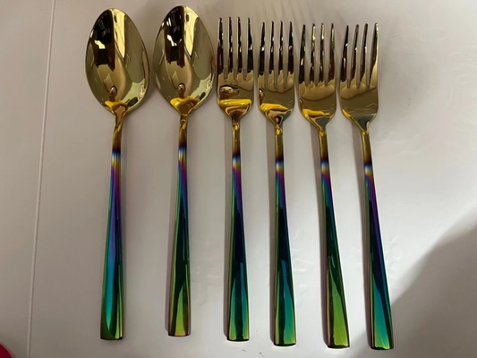 Rainbow Color ống xả PVD Plating Máy 1 năm bảo hành
