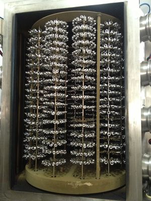 Full Auto High End Stainless Steel Watch Gold PVD Máy phủ chân không