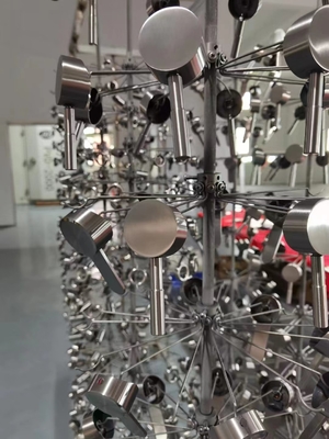 Stainless Steel Bucket Artwork PVD Vacuum Titanium Nitride Coating Machine cho màu vàng