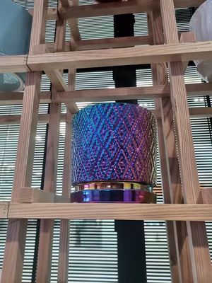 Thiết bị sơn vàng titan bằng thép không gỉ PVD cho đồ nội thất Máy sơn kim loại