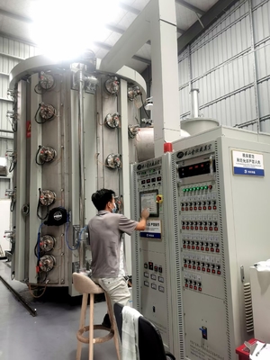 Máy phủ titan multi arc ion cho ống ống khóa tay cầm cửa thép không gỉ