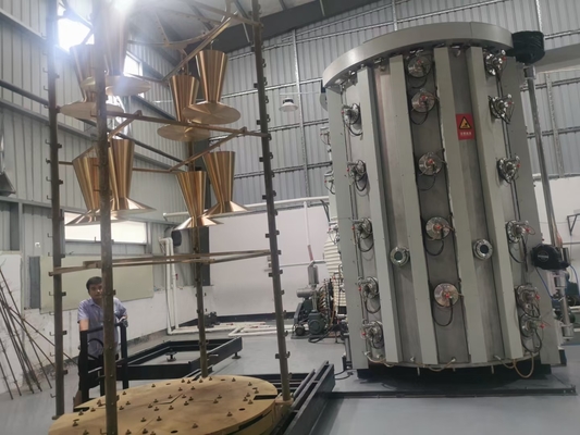 Máy sơn vàng vòm PVD Multi Arc hiệu suất cao