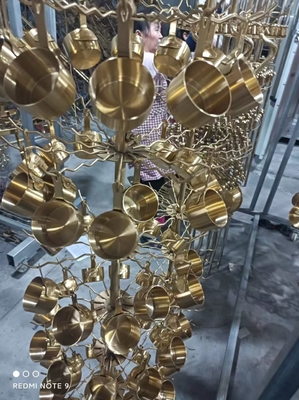 Máy phủ chân không PVD Multi Arc MF Sputtering Jewelry