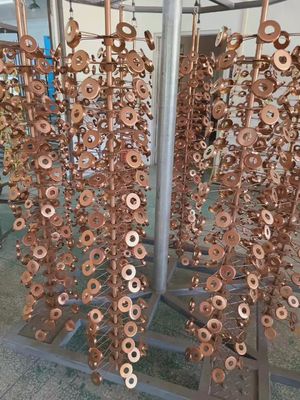 Stainless Steel Artware Nghệ thuật Sản phẩm thủ công Vàng Rose PVD Máy sơn chân không