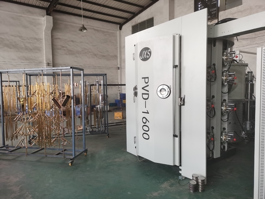 Máy phủ Titanium Nitride PVD phần cứng kim loại