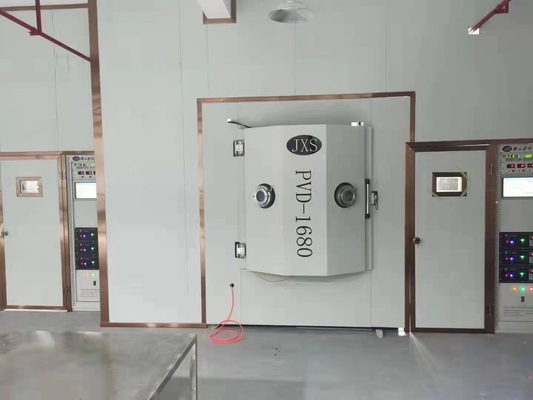Máy kim loại hóa chân không kết thúc kim loại nhựa Chrome