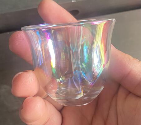 Máy sơn kính uống PVD với sơn trang trí đầy màu sắc Mượt mà và kiểm soát tự động đầy đủ