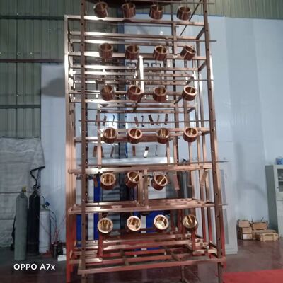 Máy phủ PVD chống trầy xước công suất lớn với điều khiển tự động hoàn toàn cho màn hình thép không gỉ