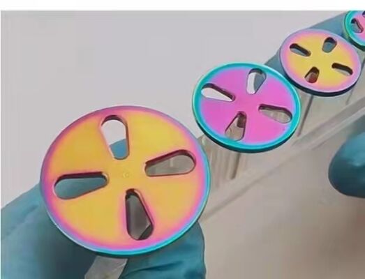 Máy phủ PVD nhiều màu với điều khiển tự động hoàn toàn và bảo hành 1 năm cho các bộ phận kim loại