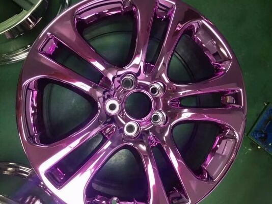 High-Gloss PVD Coating Machine with Large-Capacity Vacuum Chamber and Full Auto Control System for Alloy Wheels