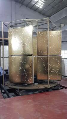 Máy phủ PVD chống mòn với quy trình bền cao và hệ thống điều khiển tự động đầy đủ cho gạch gốm