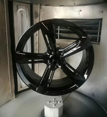 Anti-Rust PVD Plating Machine with Mirror Finish Technology for Automotive Wheel Rims & Spokes (Máy mạ PVD chống gỉ với công nghệ hoàn thiện gương cho bánh xe ô tô)