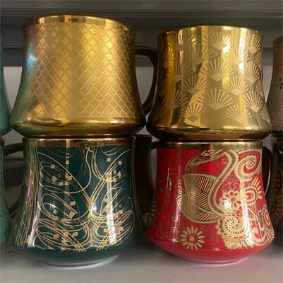 Fine PVD coating brings unique metallic luster on ceramic mug surfaces, enrich product appearance and add premium value for daily drinkware and gift sets