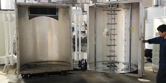 2 cửa mở phía trước Máy sơn chân không bằng nhựa