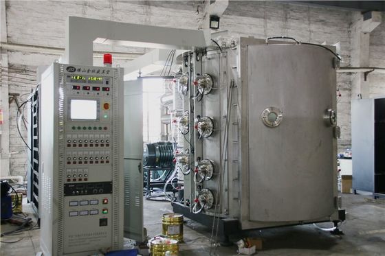 Máy sơn chân không PVD thẳng đứng với hệ thống sưởi