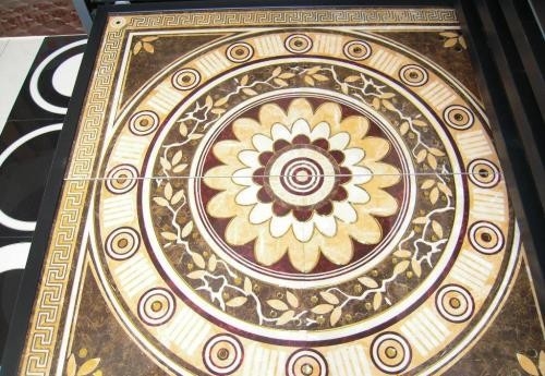 Khung trang trí Ứng dụng gạch sàn Màu vàng Máy phủ chân không PVD/ Máy phủ gốm