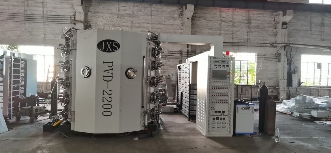 Máy sơn chân không Magnetron Sputtering For Automotive Wheel Hub-Like Coating