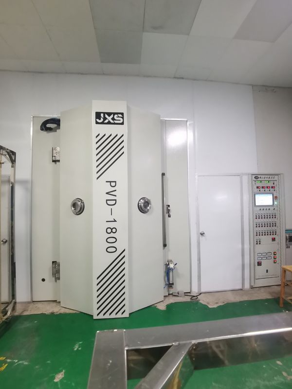 Máy sơn PVD multi arc ion cho sơn vàng bạc đen đồ trang sức với hệ thống điều khiển tự động đầy đủ