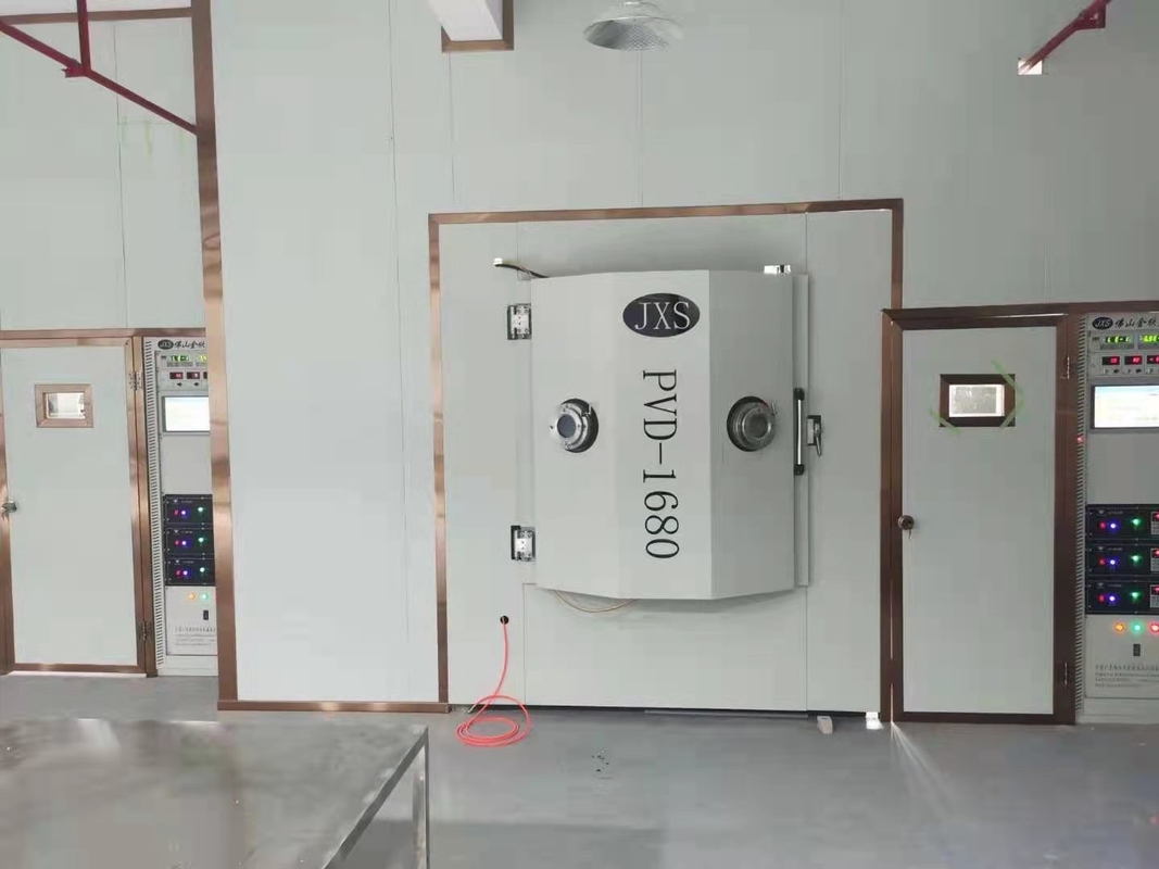 Máy phủ PVD bằng vàng titan kim loại không gỉ có hiệu suất lớn