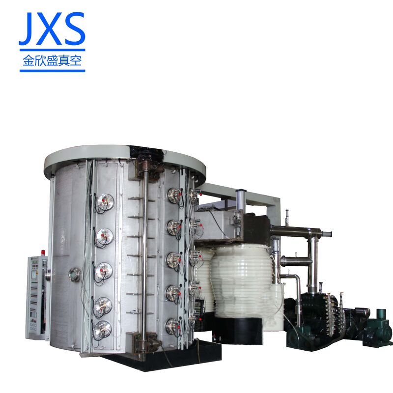Máy phủ PVD kết thúc kim loại đồng bộ với hệ thống điều khiển tự động đầy đủ và bảo hành 1 năm cho các sản phẩm nhựa