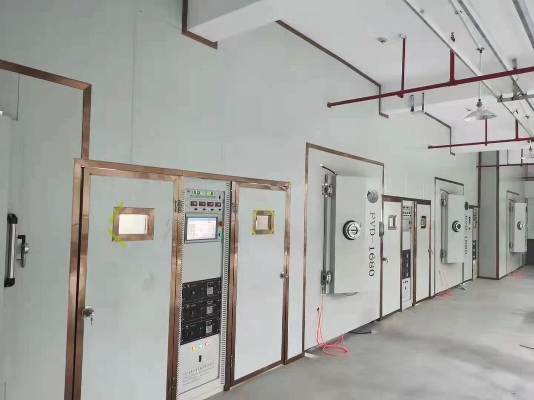 Máy phủ PVD tự động đầy đủ chống trầy xước với buồng thép không gỉ cho khung đồ nội thất