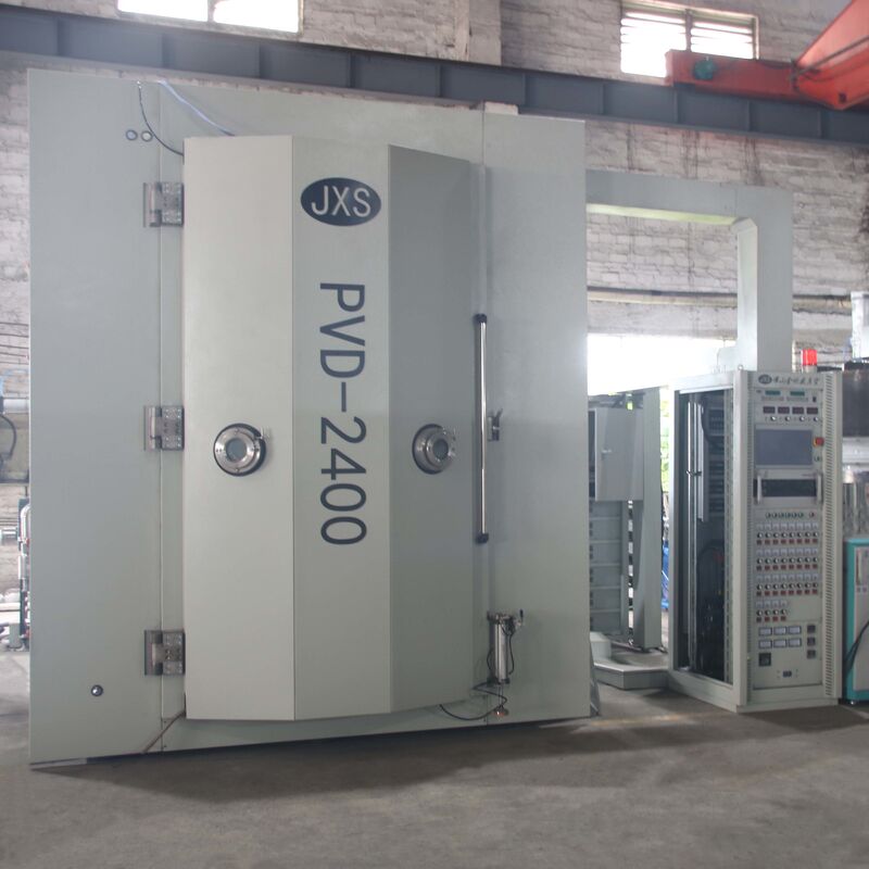 Máy sơn chân không PVD phòng trung bình với chống tia UV chất lượng thực phẩm chống mòn Kiểm soát tự động đầy đủ cho vòi nước vệ sinh