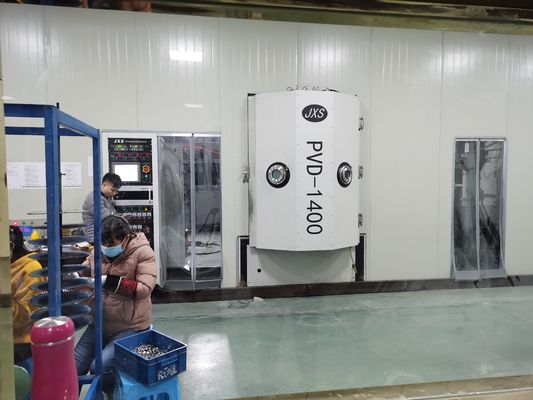 Máy sơn chân không PVD Sơn thép không gỉ Đường dây sản xuất sơn PVD