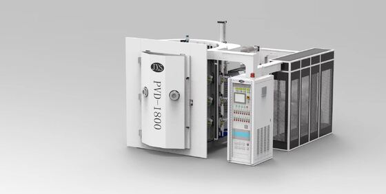 Giá tốt. Máy phủ chân không PVD kính trang trí với lớp phủ đầy màu sắc, hiệu suất sản xuất cao và hệ thống điều khiển hoàn toàn tự động trực tuyến