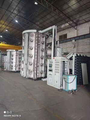Giá tốt. Máy sơn PVD đa màu với hệ thống điều khiển tự động đầy đủ và buồng chân không thép không gỉ cho đồ trang trí gốm trực tuyến