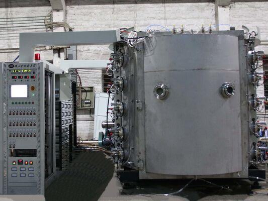 Giá tốt. Máy phủ PVD cứng cao với hệ thống cố định xoay chính xác và điều khiển tự động đầy đủ cho các công cụ thép không gỉ trực tuyến