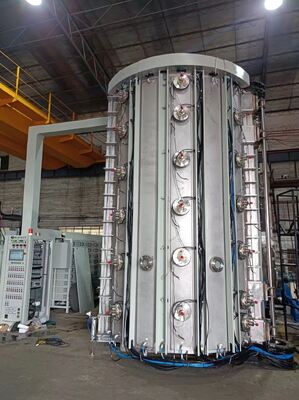 Giá tốt. Máy mạ ion lỗ lớn với lớp phủ trang trí chống tia UV và điều khiển tự động đầy đủ cho khung đồ nội thất trực tuyến
