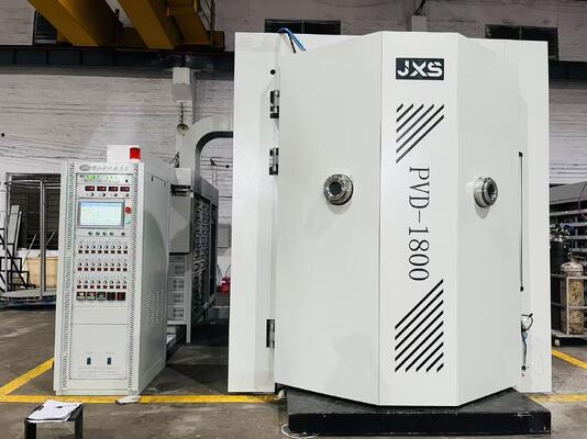 Máy sơn PVD bóng cao cho cốc uống gốm với hệ thống điều khiển tự động đầy đủ