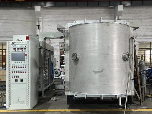 Máy sơn chân không PVD chống nhiệt độ cao với sơn điện màu khác nhau và hệ thống điều khiển tự động đầy đủ