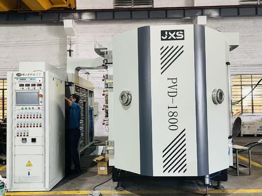 Chất lượng PVD-1800 Máy sơn chân không ion đa cung cỡ lớn với hệ thống điều khiển tự động đầy đủ cho sơn chống trầy xước nhà máy