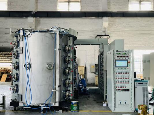 Chất lượng Hệ thống mạ chân không cho kính trang trí và gạch men với nhiều màu hoàn thiện nhà máy