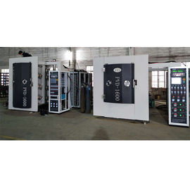 Hiệu quả cao Khóa cửa bền bỉ Xử lý PVD Titanium Nitride Machine For Gold Rose Gold Black Color