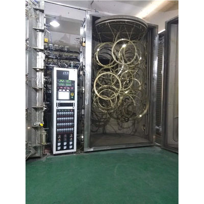 Giá tốt. Thân thiện với môi trường Ống xả bằng thép không gỉ PVD Titanium Nitride Machine For Blue Rainbow Color trực tuyến