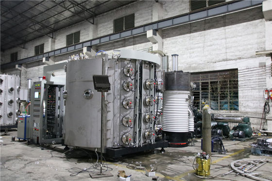 Giá tốt. Máy sơn chân không PVD phẳng với tủ điện trực tuyến