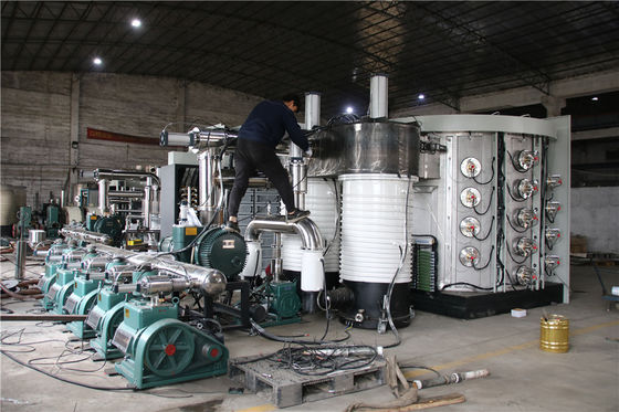 Giá tốt. Thiết bị phủ chân không PVD hoàn toàn tự động cho các sản phẩm vệ sinh bằng gốm trực tuyến