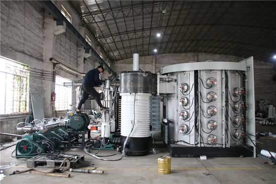 Giá tốt. Tay nắm cửa SS Máy sơn chân không PVD Hệ thống phún xạ bơm cánh quay trực tuyến
